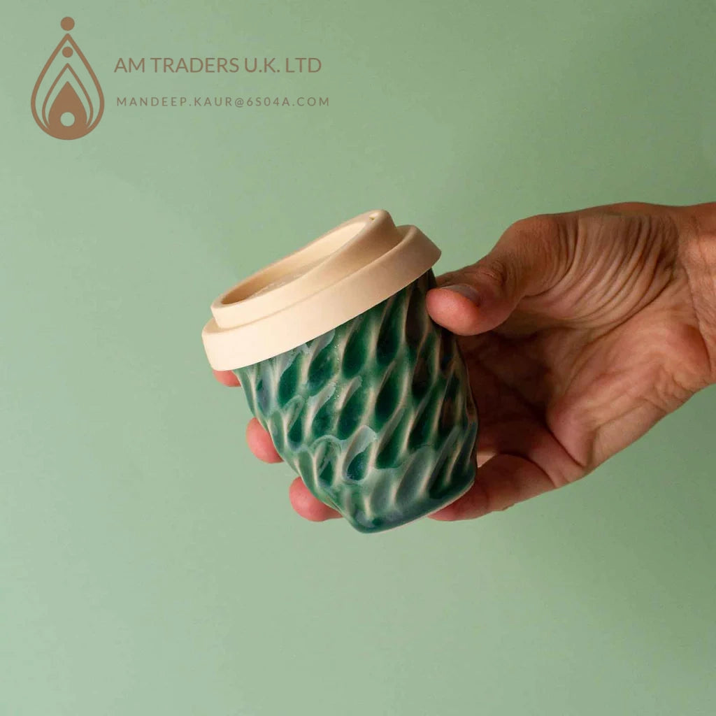 Sage Ceramic Travel Cup